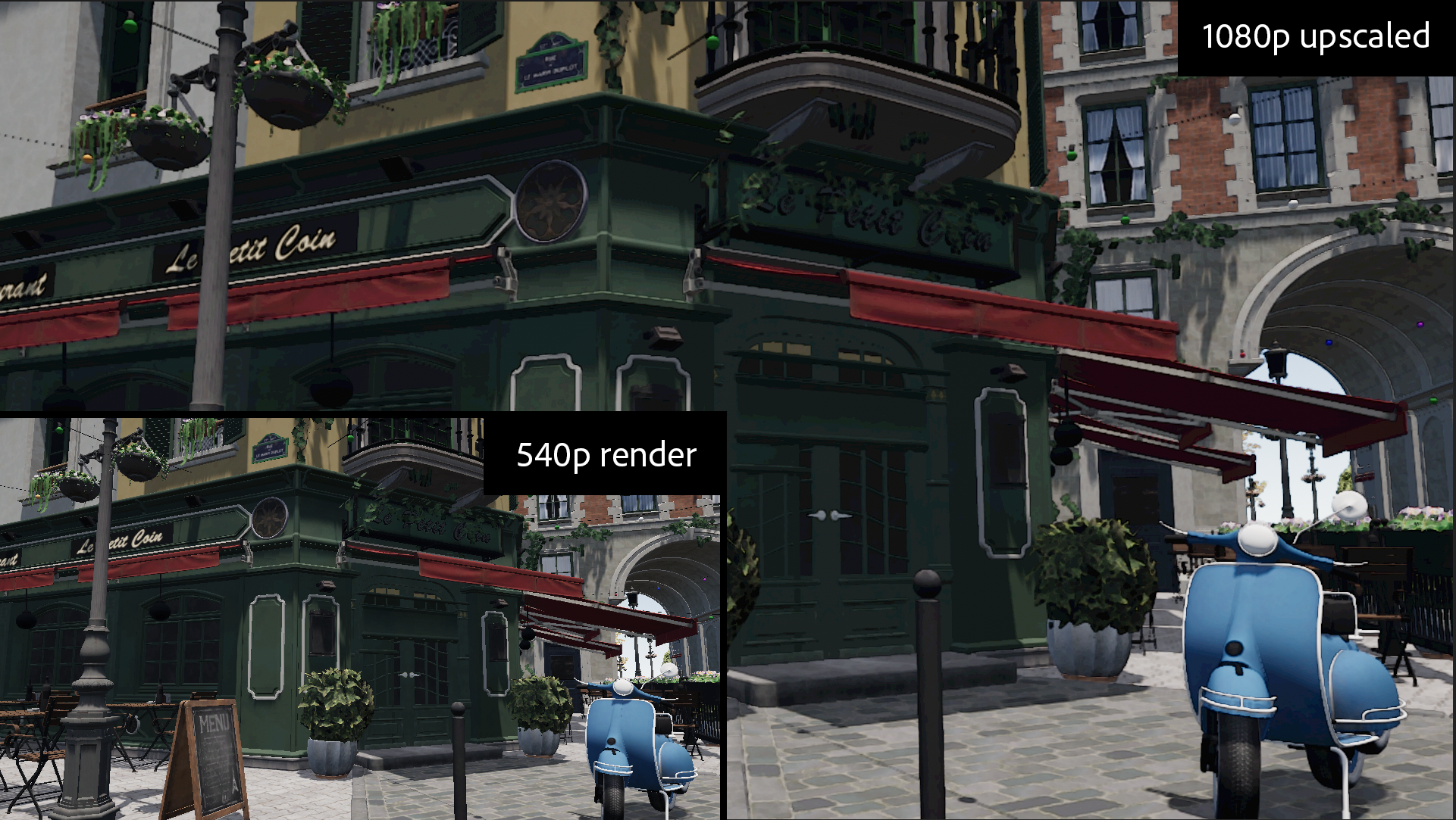 Bistro upscale